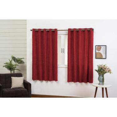 Imagem de Cortina Tecido Suede Semi Blackout 2,80 X 1,70 Para Varão 2m - Confort