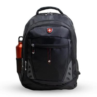 Imagem de Mochila Masculina Grande Preta Fuji Swiss Move