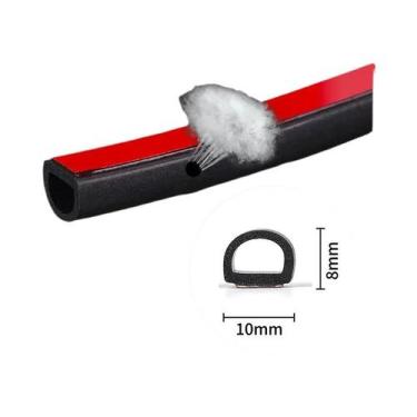 Imagem de Fita De Vedação De Borracha EPDM 2m/5m/8m/16m Para Portas E Janelas Au