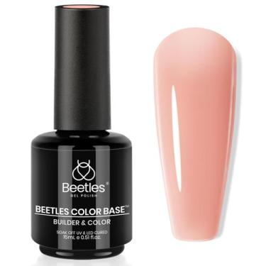 Imagem de Esmalte de gel besouros Nude Color Base de 15 ml com base de borracha 
