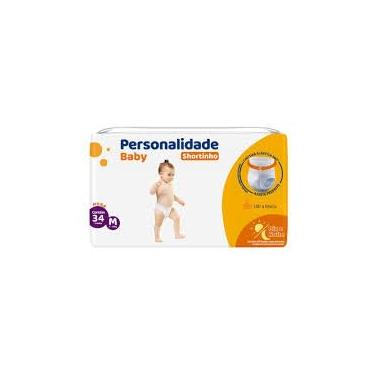 Imagem de Fralda Personalidade Baby Mega Shortinho - M c/34