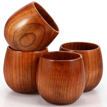 Imagem de QENWKXZ Copo de bourbon de madeira carbonizada, copo de uísque, copo de uísque de bourbon de madeira, copos de uísque de madeira à moda antiga, presentes de aniversário para homens, pai ou irmão