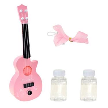 Imagem de Máquina de bolha estilo cartoon brinquedos infantis de verão ao ar liv