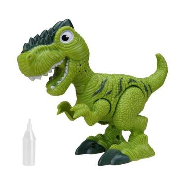Imagem de Brinquedo de dinossauro infantil com luz e será chamado de brinquedo d