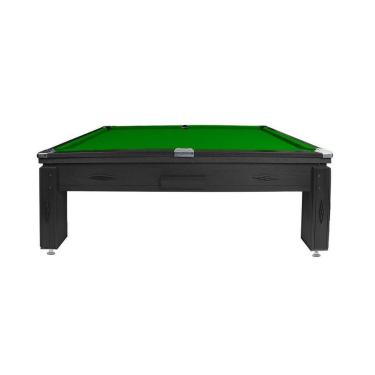 Imagem de Mesa de Sinuca Bilhar Black Green com Gaveta Semioficial 2,23x1,23m Dinâmica Diversões-Unissex