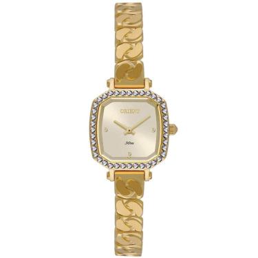 Imagem de Relógio Orient Feminino Ref: Lgss0062 C1Kx Retangular