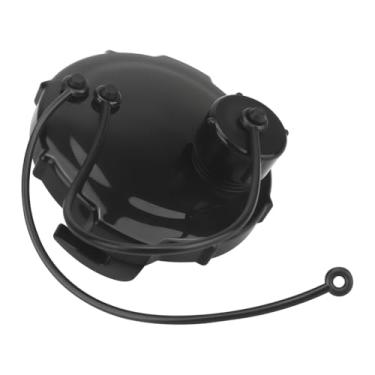 Imagem de SAQXK Tampa de válvula de resíduos RV de 7,6 cm com tampa de 3/10.2 cm para tanque de água preto e cinza compatível com tampa de terminação Valterra T1020, tampa de mangueira de esgoto RV de