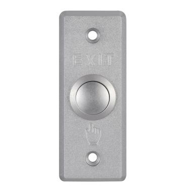 Imagem de Painel De Aluminio Hikvision Ds-k7p02 Botao Metal 90 X 35 X 28.9 Mm