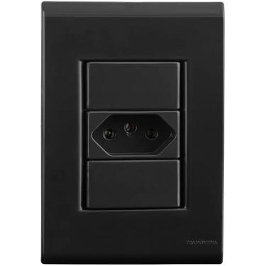 Imagem de Tramontina Conjunto 1 Tomada 2P+T 4x2 10A 250 V Liz Grafite