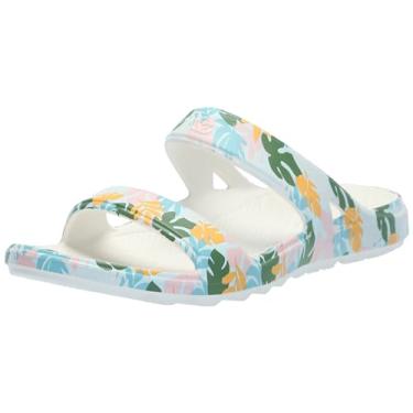 Imagem de Spenco Sandália feminina Fusion Slim Slide, Branco, 41