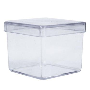Imagem de Caixa Acrílica Para Docinhos Lembrancinhas 5cm 40 Unidades - Russo Art