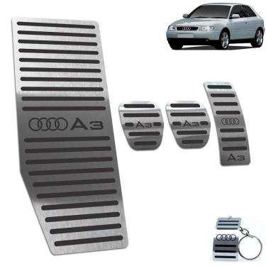 Imagem de Pedaleira Manual + Descanso Audi A3 1996 Até 2006 Preto