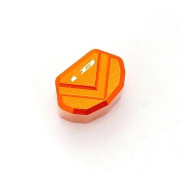 Imagem de BYYINGSUS Compatível com CBR 600RR 1000RR CB500X CB500F CB650R CBR650R CB1100 CBR 954RR 900RR Mototcycle CNC Switch Button Turn Signal Key Cap (CB-Orange)