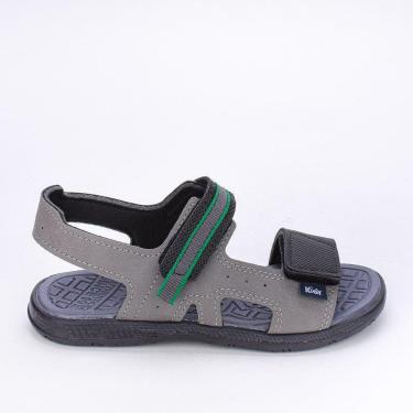 Imagem de Sandália Infantil Masculina Kidy Comfort Preta Verde