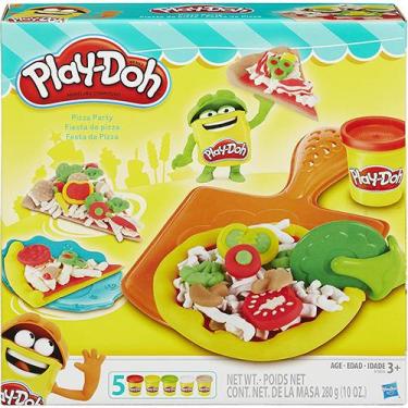 Imagem de Massa de Modelar - Conjunto PlayDoh Festa da Pizza HASBRO