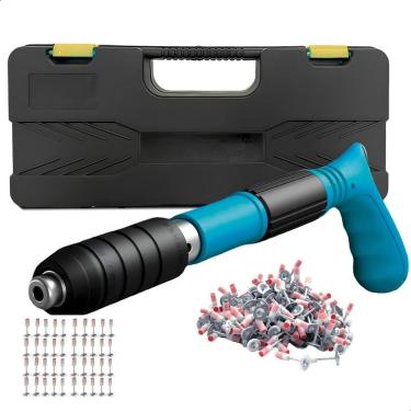 Imagem de Pistola Finca Pino Ferramenta Fixação Rebite Multifuncional