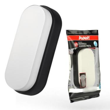 Imagem de Luminária Arandela Tartaruga Potência 5w Sobrepor de Parede Avant, Pre