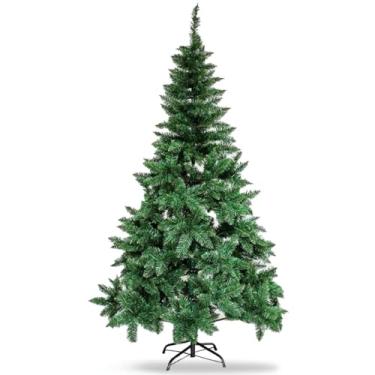 Imagem de Árvore De Natal 2,1m 600 Galhos Luxo Pinheiro Verde Cheia Premium