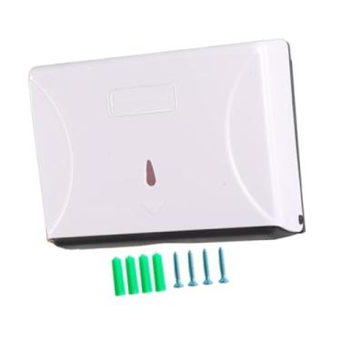 Imagem de predolo Suporte para papel higiênico, organizador de parede, suporte para lenços umedecidos para bebês, caixa de lenços umedecidos, dispensador de umedecidos, com Parafusos