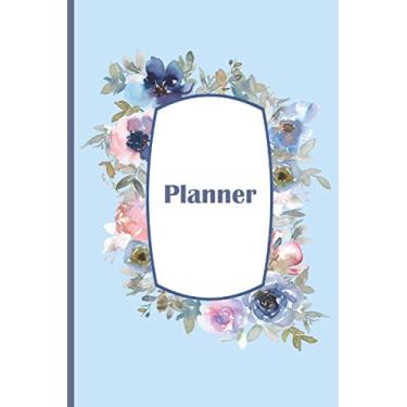 Imagem de Floral Planner: Daily Planner With Floral Cover To Do List Pad, Mom School Life Work Personal Productivity Notepad, Day Schedule Organizer, Idea.