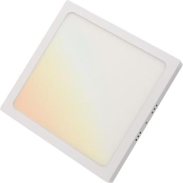 Imagem de Plafon Quadrado De Sobrepor Tramontina Smart Led 24 W Tramontina