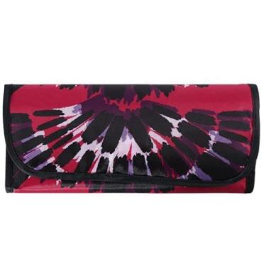 Imagem de Kit de Pincéis Macrilan para Maquiagem - 12 Unidades, Custo-Benefício para Iniciantes, Cores Vermelho e Preto - Makelovers