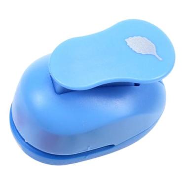 Imagem de oshhni Perfurador de papel para scrapbook, furador para artesanato, ferramenta de fácil de usar, acessórios para papéis de festivais, jardim de, Folha única