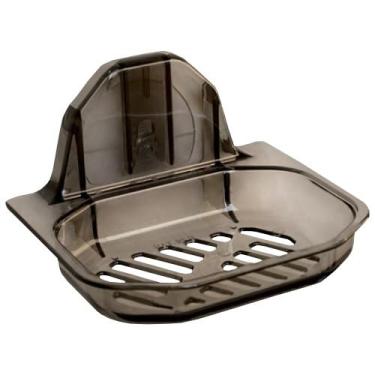 Imagem de Saboneteira Porta Sabonete de Parede com Ventosa Modelo(Fumê)