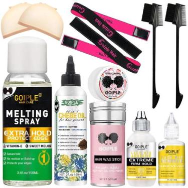 Imagem de Adesivo de cabelo WOZUTUNT Lace Melting Spray 100mL para perucas