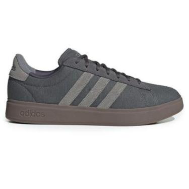 Imagem de Tênis Masculino Adidas Grand Court 2.0 Cinza - JS1702-Masculino