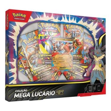 Imagem de Pokemon Colecao Mega Lucario Ex - Copag