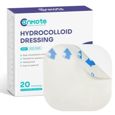 Imagem de Curativo para feridas Conkote Hydrocolloid 10x10cm, pacote com 20