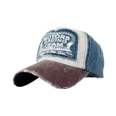 Imagem de Boné de Sol com Viseira e Estampa de Letras Coloridas - Chapéu para At