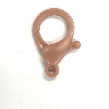 Imagem de Fecho Lagosta ABS 3.5 mm Rosa Medio – Pacote com 10 peças – Aviamentos para Bolsas, Artesanato e Bijuterias
