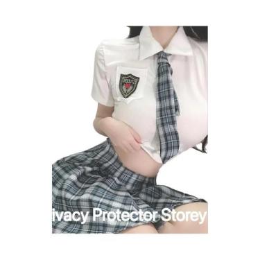 Imagem de Body De Cosplay Sexy Sem Mangas Com Gola Alta E Costas Vazadas Para Ha