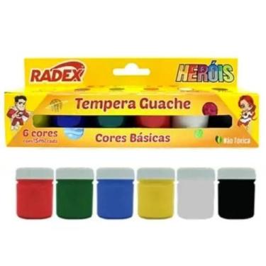 Imagem de TInta Guache Radex Escolar 15ml