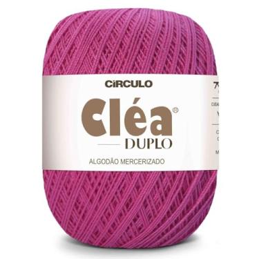 Imagem de Fio Linha Clea Duplo 508m Círculo 150g Ideal Crochê E Tricô (3839 - ROSA CÍTRICO)