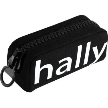 Imagem de Estojo de lápis de lona preta de grande capacidade em estilo japonês