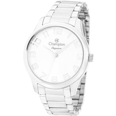 Imagem de Relógio CHAMPION feminino analógico prata CN26064Q