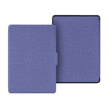 Imagem de Akacy Capa protetora de couro PU para Kindle Paperwhite 6.0 polegadas 11ª geração lançada em 2022/2024 (Modelo: C2V2L3/RS23CV) com função hibernar/despertar automática (11)