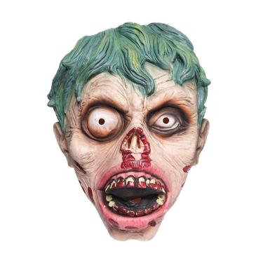 Imagem de Máscara facial Zombie Scary Rotten Flesh Latex Resina realista