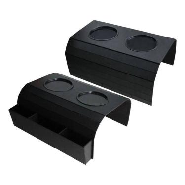 Imagem de 2X Esteira De Sofá Kit 2 Unidades Porta Controle + Porta Cop