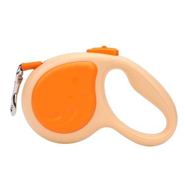 Imagem de HEEPDD Trela ​​retrátil para Cães de 9,84 Pés, Corda de Tração Telescópica Automática para Cães Com Aderência Macia para Fita de Nylon Forte de Aço Inoxidável para Pequenos e