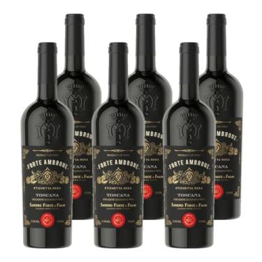 Imagem de Vinho Forte Ambrone Etichetta Nera IGT Toscana Tinto Itália 750ml (6)