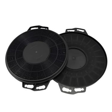 Imagem de Pacote com 2 filtros de carbono para exaustor CACF006 compatíveis com capô CIARRA CAS75918B CAB75918B CAS75918A CAS75905 CAB75905, filtros de carvão, odor de alta eficiência
