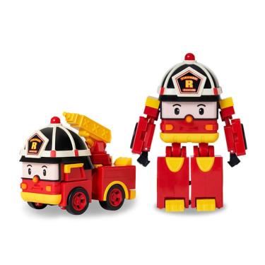 Imagem de Mini robô transformador de brinquedo Robocar POLI Roy