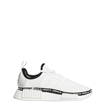 Imagem de T nis de corrida feminino casual Adidas NMD_r1 W Fv7306, White/White/Black, 6.5