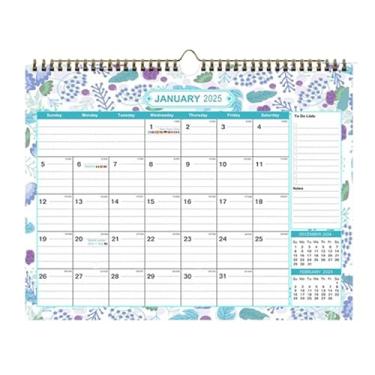 Imagem de Shakven Planejador diário do calendário 2025,Planejadores diários 2025,Calendário 2025-2026 Parede - Calendários de parede Calendário 2025 com blocos grandes, grosso, feriados, tarefas e notas para