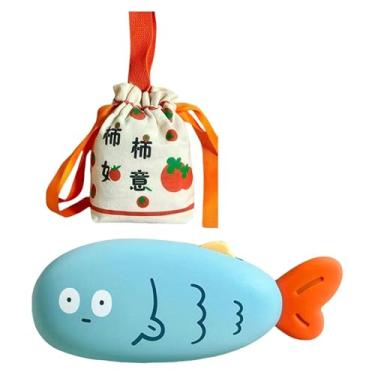 Imagem de UGPLM Aquecedor de mãos elétrico, reutilizável, aquecimento rápido para o inverno, 2 níveis de aquecimento, aquecedor de bolso elétrico para pesca, Azul