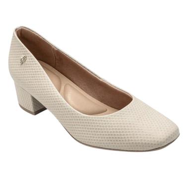 Imagem de Scarpin Usaflex Salto Bloco Feminino